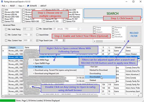Rarbg Advanced Search : r/torrents .